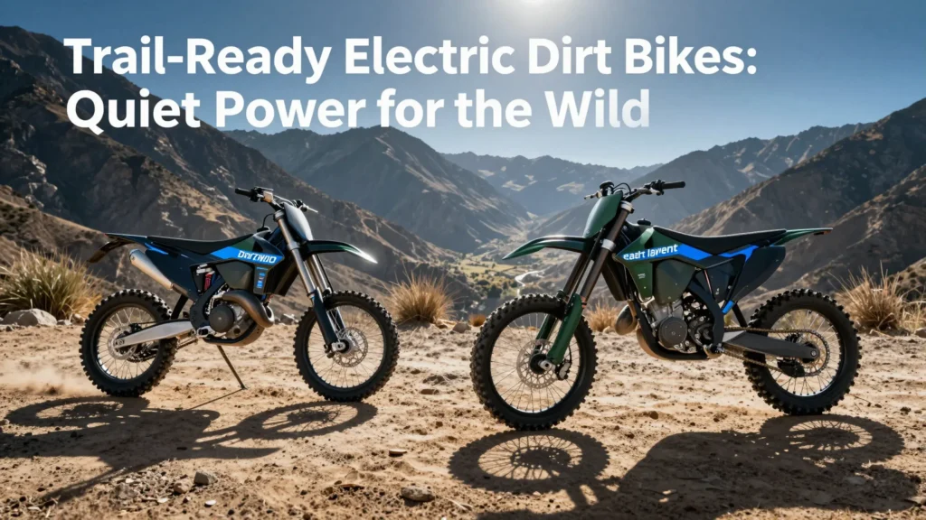 Trail-Ready Electric Dirt Bikes: Quiet Power for the Wild