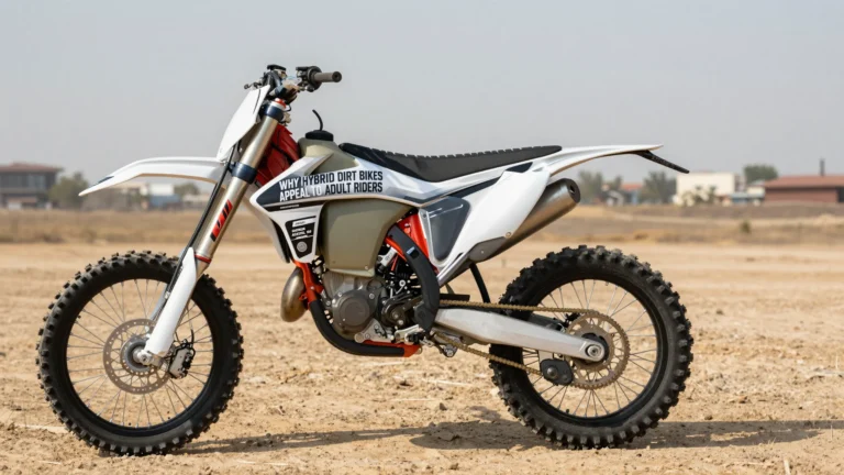 Why Hybrid Dirt Bikes Appeal to Adult Riders
