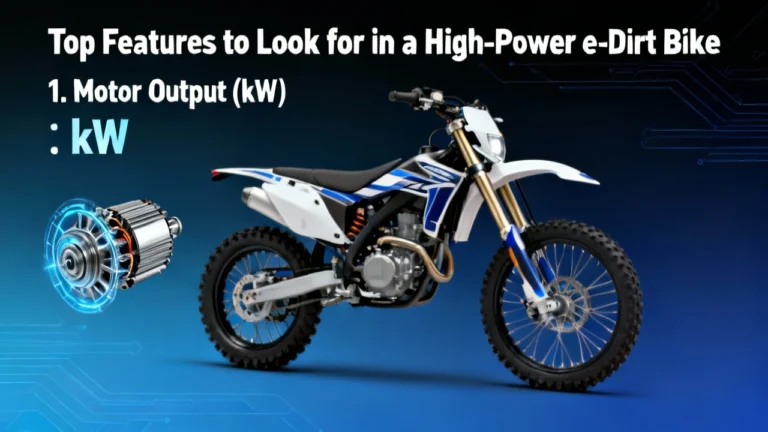 Top High-Power Electric Dirt Bikes for Max Performance