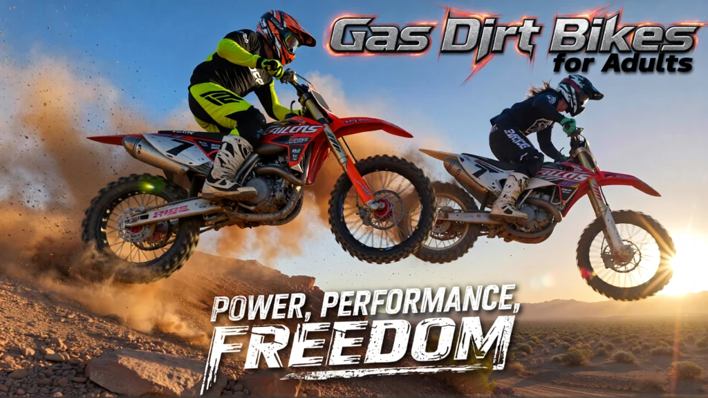 Gas Dirt Bikes for Adults: Power, Performance, and Freedom